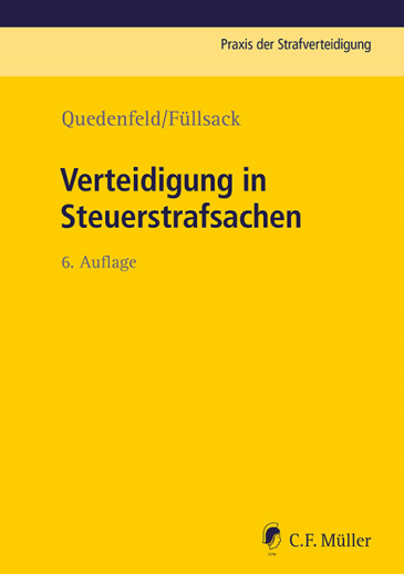  Verteidigung in Steuerstrafsachen
