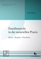 Familienrecht in der notariellen Praxis