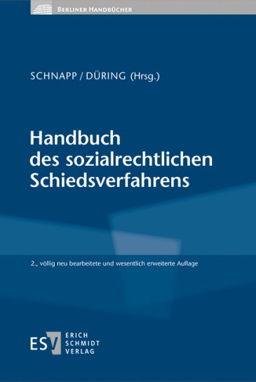  Handbuch des sozialrechtlichen Schiedsverfahrens