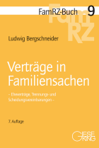 Verträge in Familiensachen