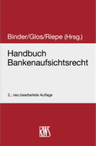 Handbuch Bankenaufsichtsrecht