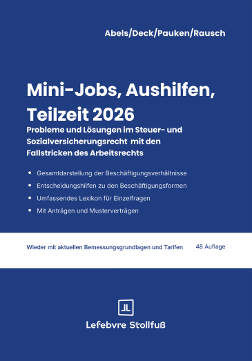  Mini-Jobs, Aushilfen, Teilzeit